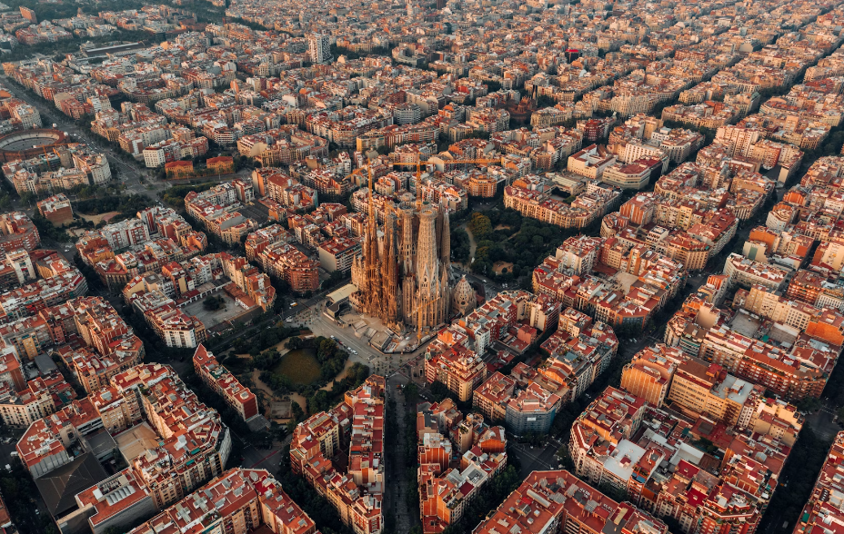Foto de edificios en Barcelona